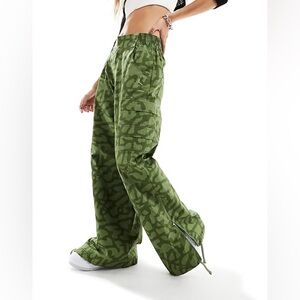 Jordan Chicago Green Camouflage Cargo Pants